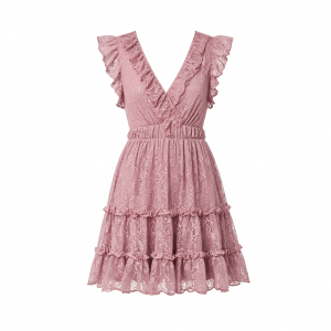 Adrianna Papell Women's Ruffle Short Dress